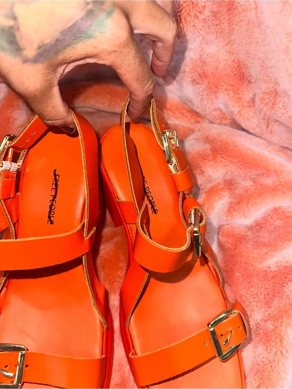 Free People orange or